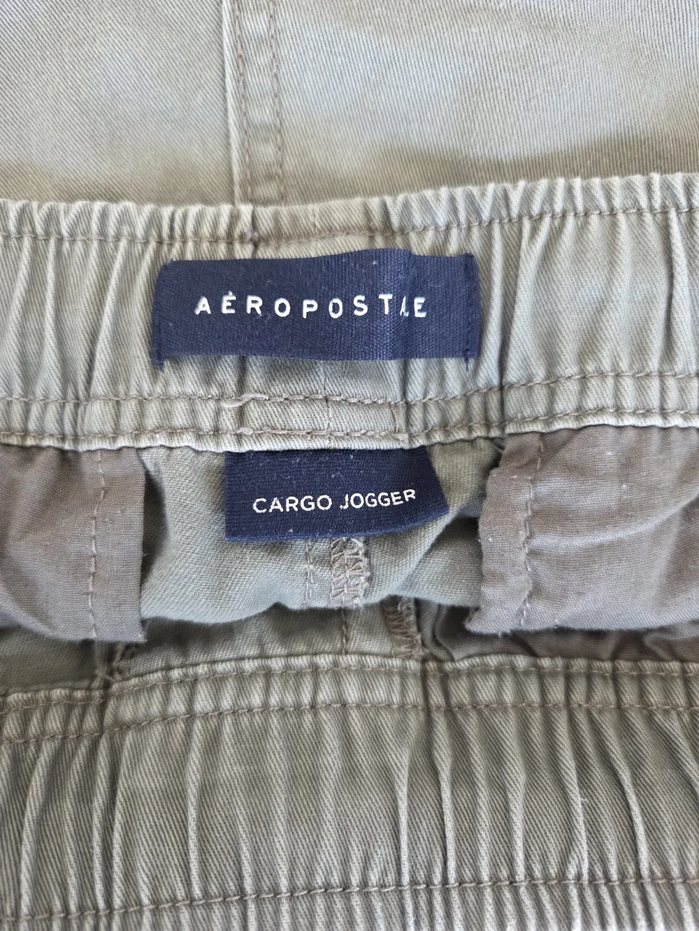 Men's Aeropostale Olive Green Cargo Joggers - Size M